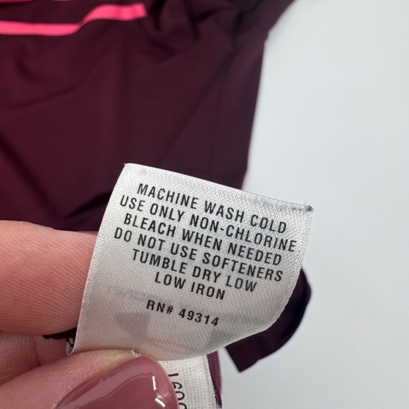 Under Armour Polo Shirt Men Large Maroon Loose Fit Heatgear Performance Golf - Picture 7 of 9